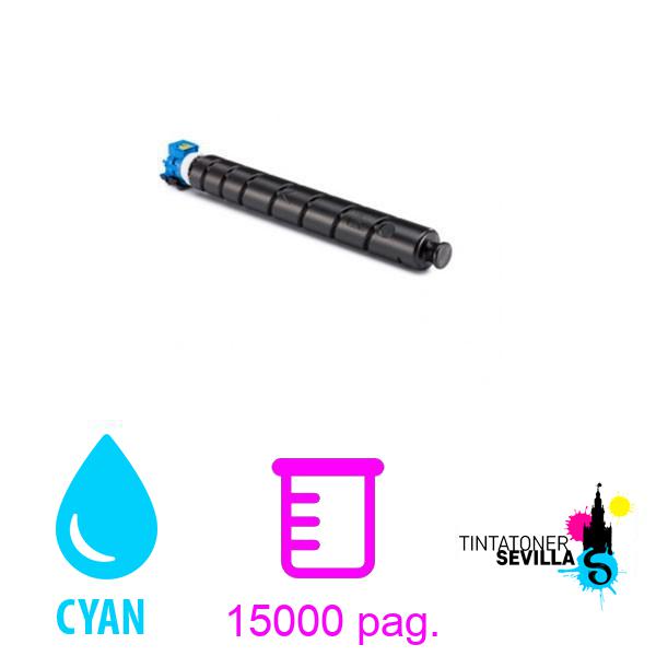 Tóner Compatible Kyocera TK8335 Cyan 1T02RLCNL0 / TK-8335C para Kyocera TASKalfa 3252 ci / 3253 ci