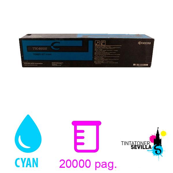 Tóner Original Kyocera TK-8505 Cyan 1T02LCCNL0
