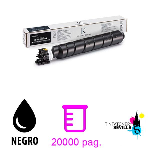 Tóner Original Kyocera TK8345 Negro 1T02L7CNL0