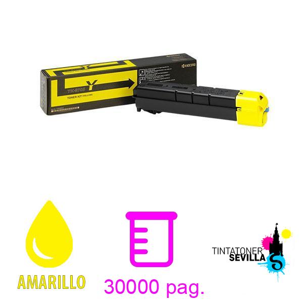 Tóner Original Kyocera TK-8705 Amarillo 1T02K9ANL0