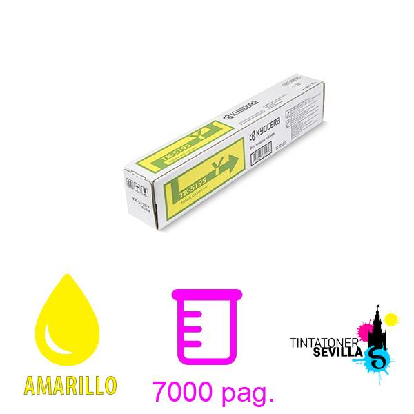 Original Tóner Kyocera TK5195 Amarillo 1T02R4ANL0