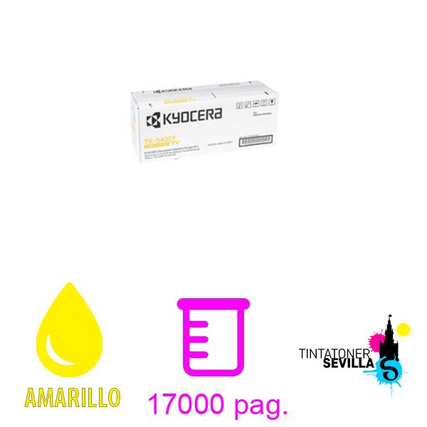 Original Tóner Kyocera TK5405 Amarillo