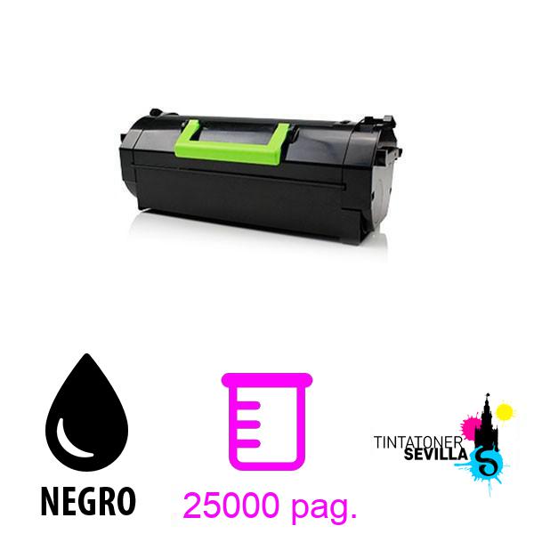 Tóner Compatible 62D2H00 / 622H Lexmark MX710 / MX711 / MX810 / MX811 / MX812 Negro
