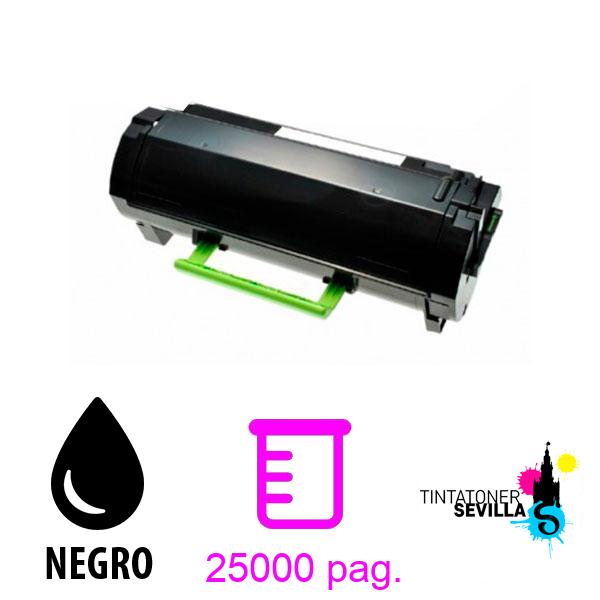 Tóner Compatible Lexmark MS521 | MS621 | MS622 | MX521 | MX522 | MX622 Negro 56F2U00 25K
