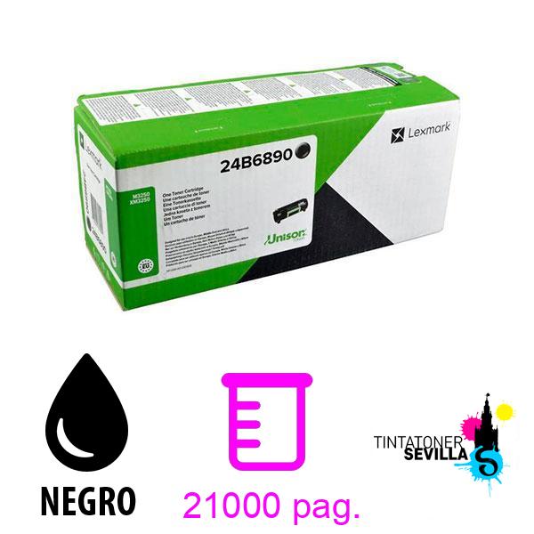 Tóner Original Lexmark XM3250 Negro 24b6890