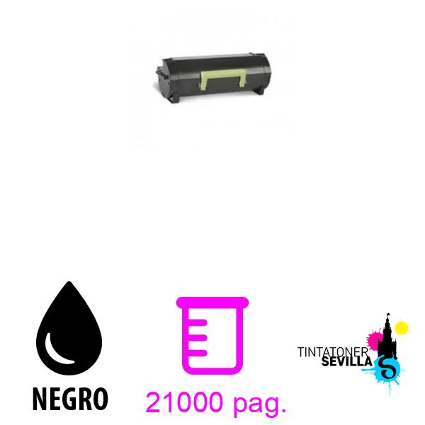 Tóner Compatible lexmark M1246 / XM1246 Negro 24B6889