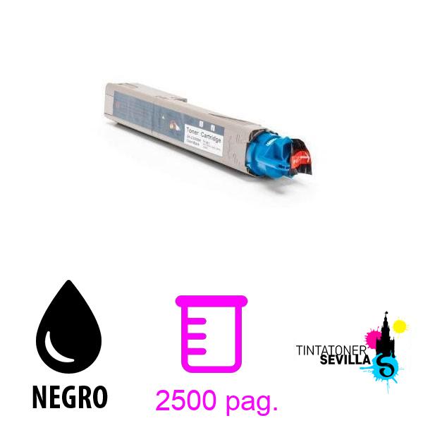 Tóner Compatible OKI C3300 / C3400 / C3450 / C3600 Negro 43459436 / 43459332