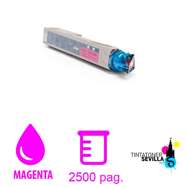 Tóner Compatible OKI C3300 / C3400 / C3450 / C3600 Magenta 43459434 / 43459330