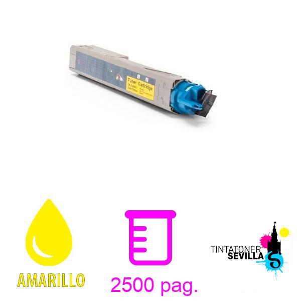Tóner Compatible OKI C3300 / C3400 / C3450 Jaune