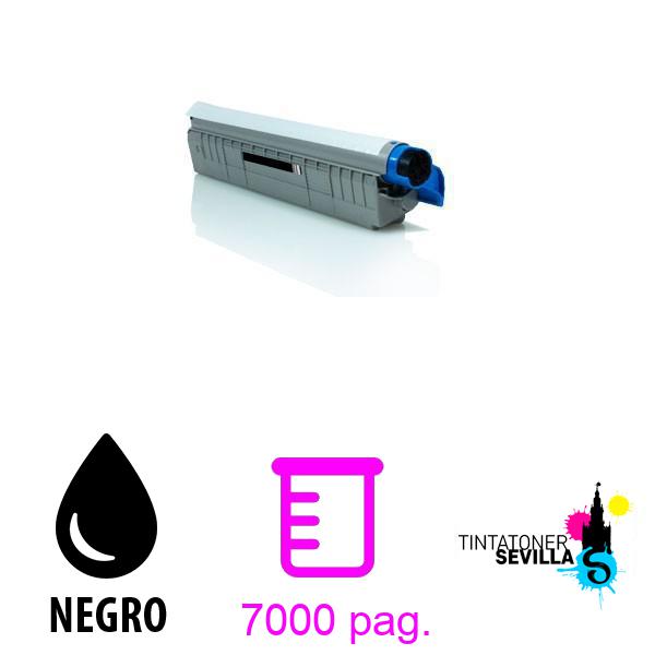Tóner Compatible OKI C801 / C821 Negro 44643004