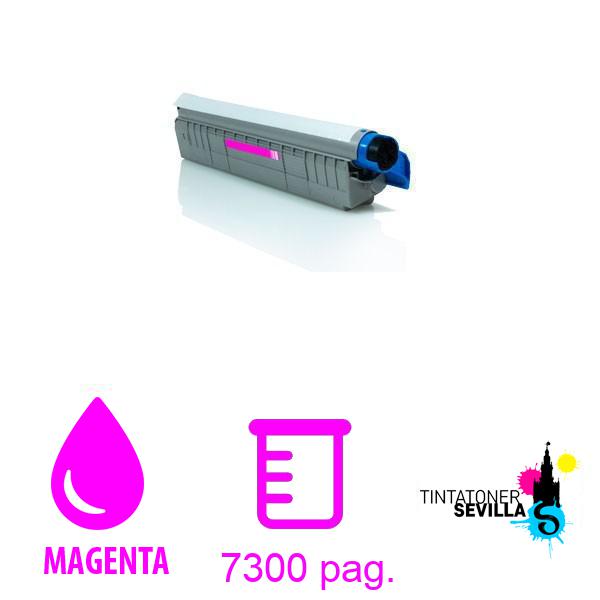Tóner Compatible OKI C801 / C821 Magenta 44643002