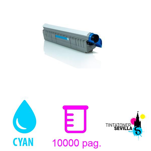 Tóner Compatible OKI MC860 Cyan 44059211