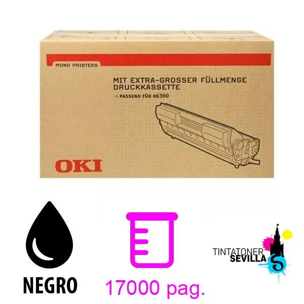 Tóner Original OKI B6300 CT350265 Negro LA CAJA NO ESTA EN BUEN ESTADO