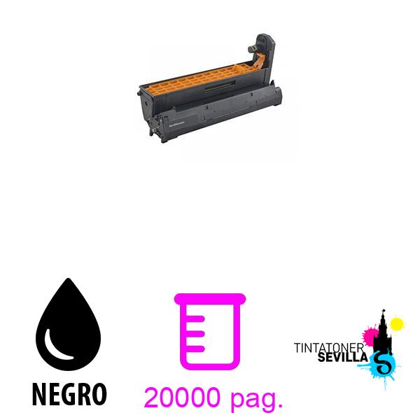 Compatible Tambor OKI C610 / C710 / C711 / MC760 / MC770 / MC780 / ES6410 / ES7411 / ES7460 / ES7470 / ES7480 Negro