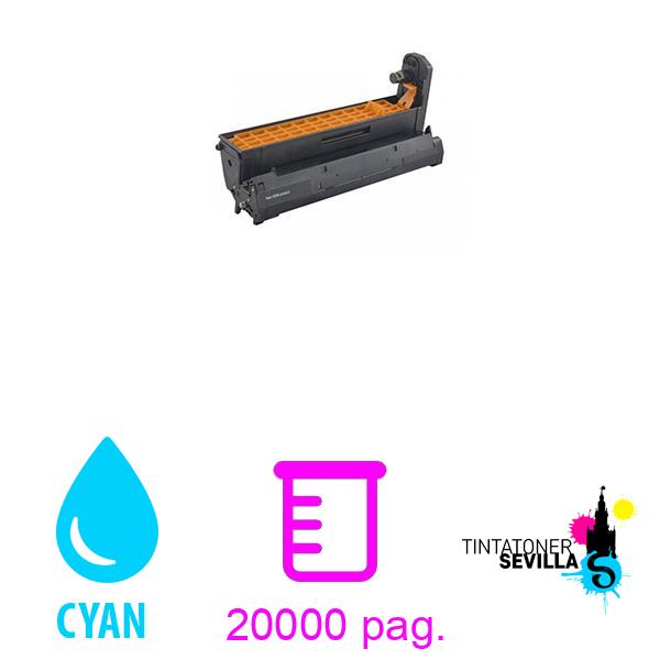 Compatible Tambor OKI C610 / C710 / C711 / MC760 / MC770 / MC780 / ES6410 / ES7411 / ES7460 / ES7470 / ES7480 Cyan