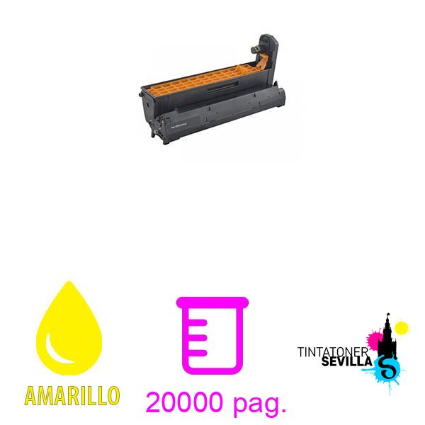 Compatible Tambor OKI C610 / C710 / C711 / MC760 / MC770 / MC780 / ES6410 / ES7411 / ES7460 / ES7470 / ES7480 Amarillo