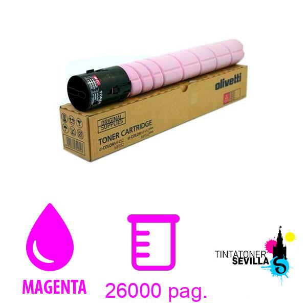Tóner Original Olivetti d-Color MF452 / MF552 Magenta B1028