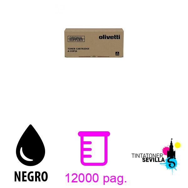 Original Tóner Olivetti 2552 (B1068) Negro