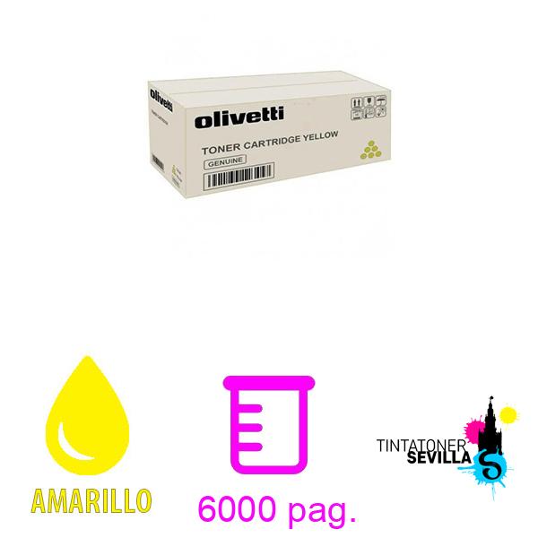 Original Tóner Olivetti 2552 (B1067) Amarillo