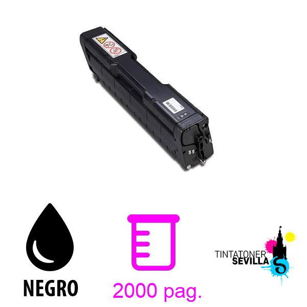 Tóner Compatible Ricoh Aficio SP-C220 / SP-C221 / SP-C222 / SP-C240 Negro 406094