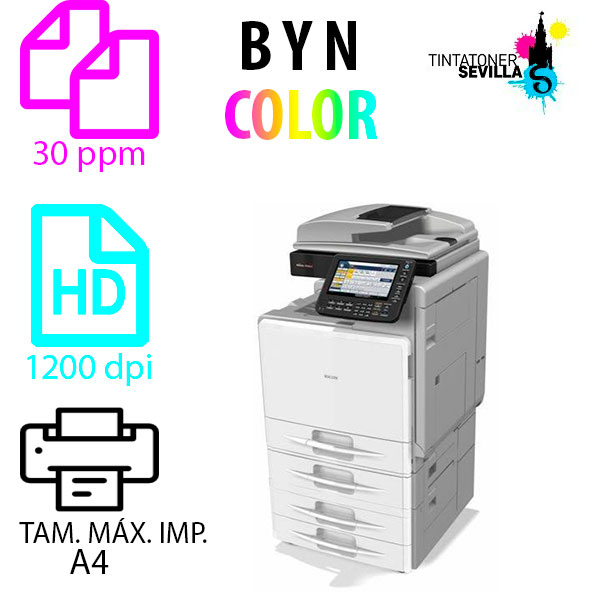 Fotocopiadora Ricoh MP-C300 / C400 / C401 Color