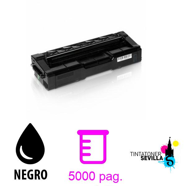 Imagen del producto Tóner Compatible Ricoh Aficio SP-C340 / SP-C341 Negro 407899 SPC340 / SPC341