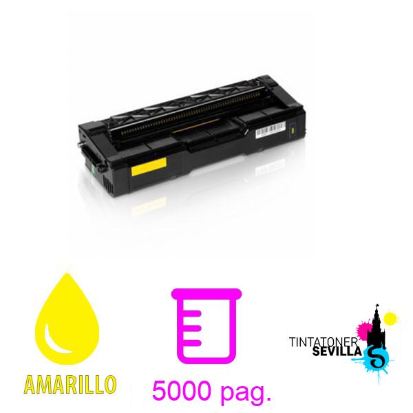Imagen del producto Tóner Compatible Ricoh Aficio SP-C340 / SP-C341 Amarillo 407902 SPC340 / SPC341