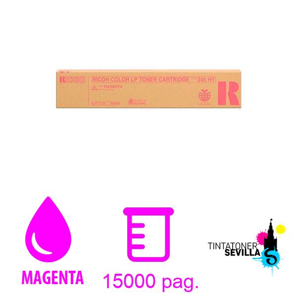 Imagen del producto Tóner Original Ricoh Aficio SP-C410 / SP-C411 / SP-C420 / CL4000 Type 245 Magenta 888314