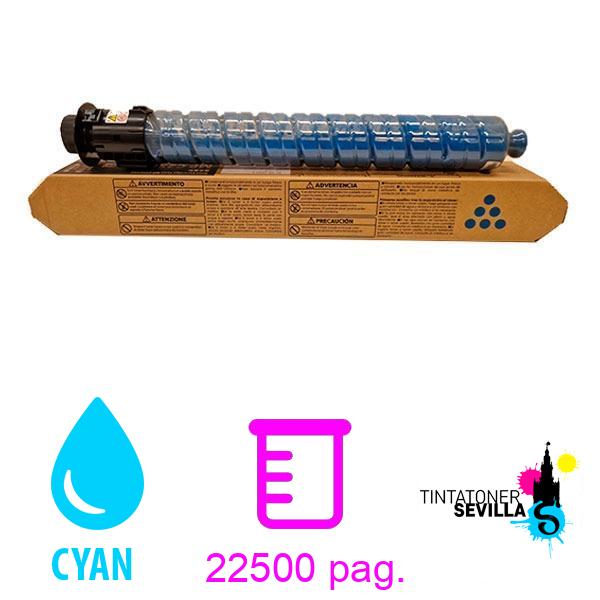 Tóner Compatible Ricoh IM C4500 / IM C5500 / IM C6000 Cyan 842286