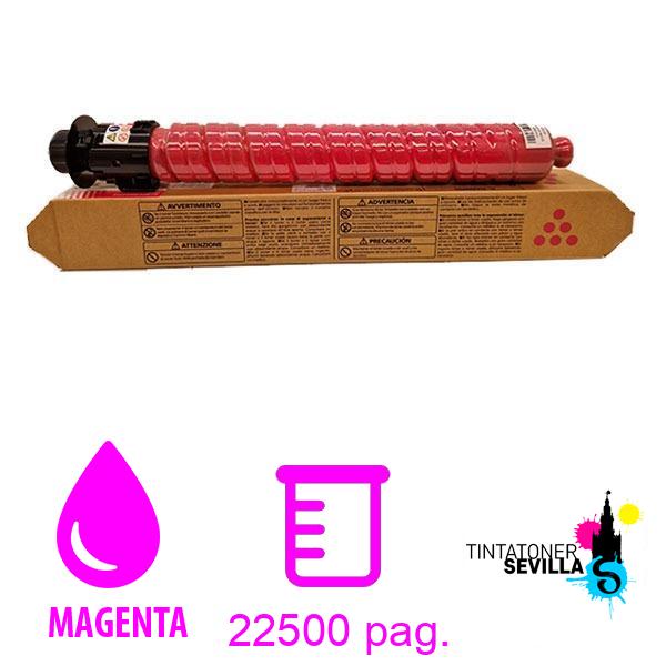 Tóner Compatible Ricoh IM C4500 / IM C5500 / IM C6000 Magenta 842285