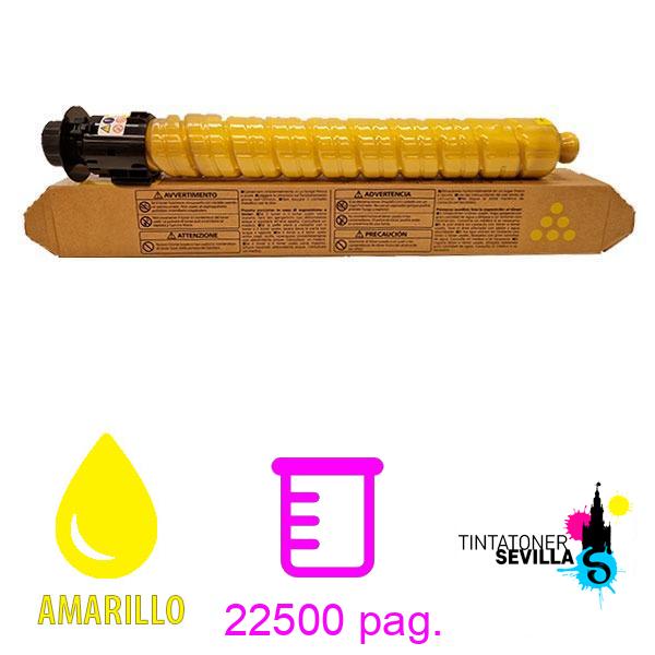 Tóner Compatible Ricoh IM C4500 / IM C5500 / IM C6000 Amarillo 842284