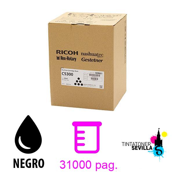 Tóner Original Ricoh Pro C5300 Negro 828601 / 828601
