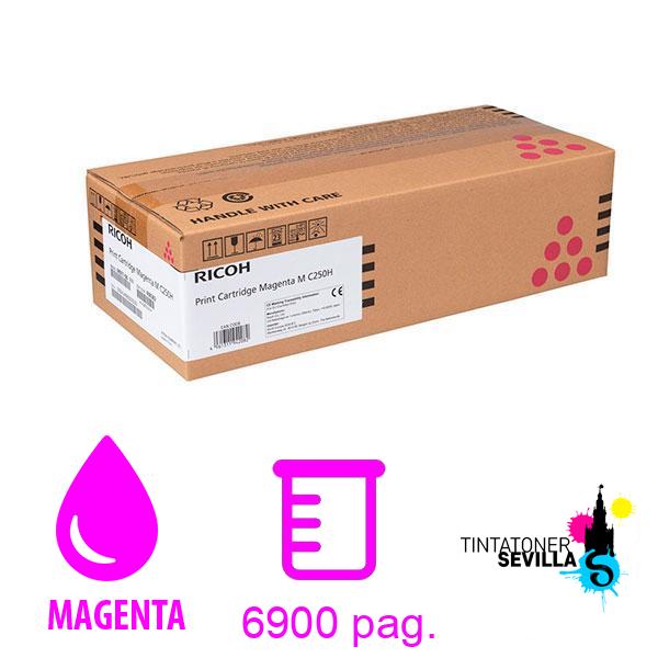 Tóner Original Ricoh M C250H Magenta 408342