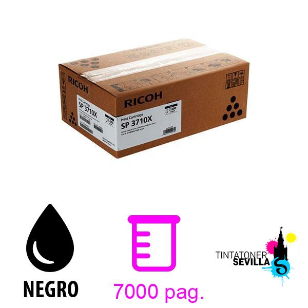 Imagen del producto Tóner Original Ricoh Aficio SP3710X Negro 408285