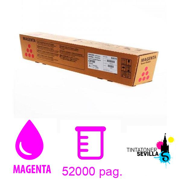 Tóner Original Ricoh C9100 Magenta 828316