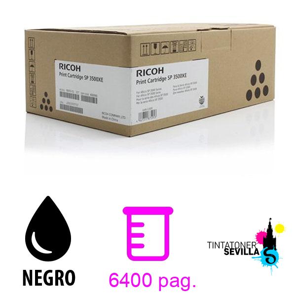 Imagen del producto Tóner Original Ricoh SP3500XE 407646 Negro