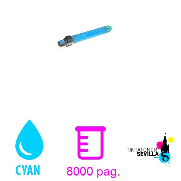Tóner Compatible Ricoh IM-C400 Cyan 842375