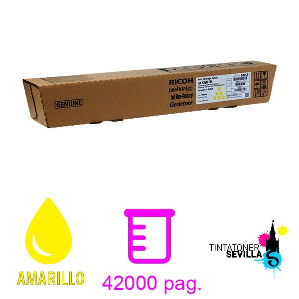Tóner Original Ricoh IMC4510 / IMC5510 / IMC6010 Amarillo 842531