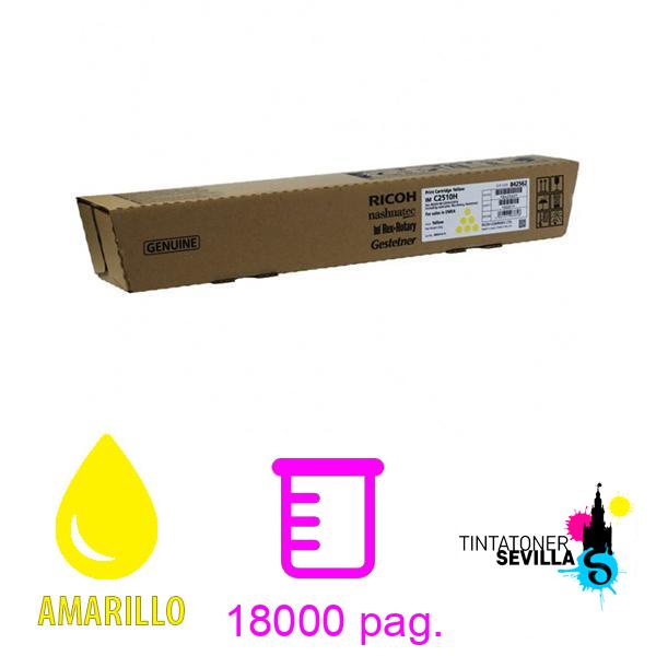 Original Tóner Ricoh IMC2510H 842562 Amarillo