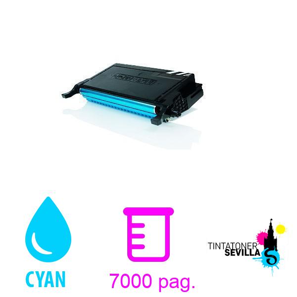 Tóner Compatible Samsung CLP770 / CLP775 Cyan CLT-C6092S