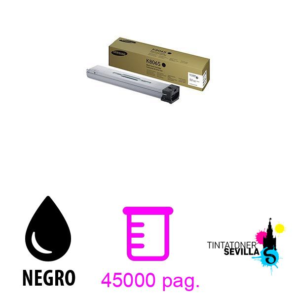 Original Tóner Samsung CLTk806S Negro SS593A