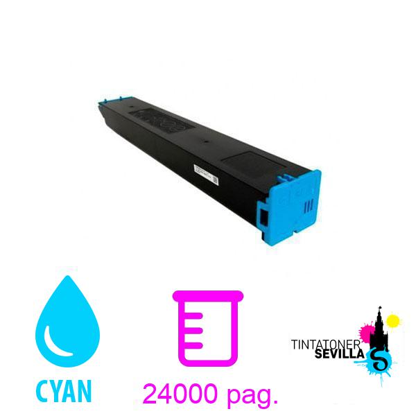 Tóner Compatible MX-60GTCA Sharp MX60 Cyan