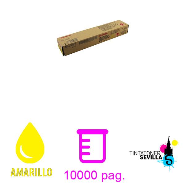 Original Tóner Sharp MX-C38GTY Amarillo