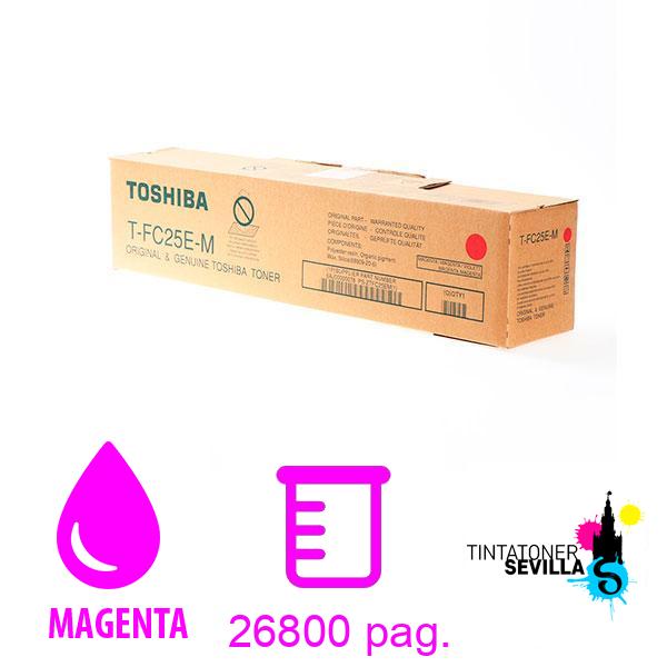 Tóner Original Toshiba T-FC25EK Magenta 6AJ00000274