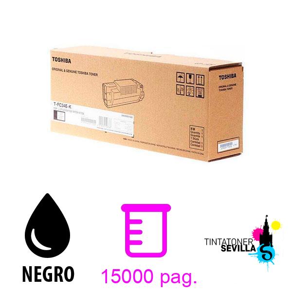 Tóner Original Toshiba T-FC34E Negro 6A000001530