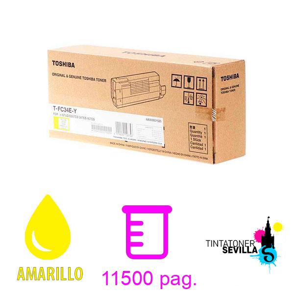 Tóner Original Toshiba T-FC34E Amarillo 6A000001525