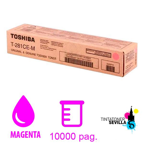 Tóner Original Toshiba T-281CE Magenta