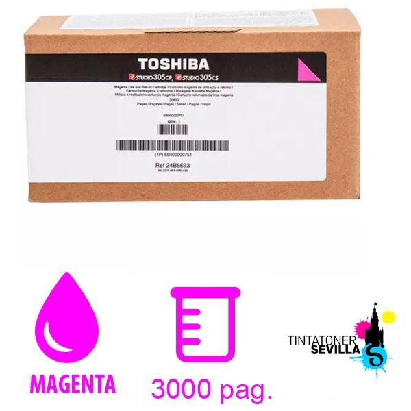 Tóner Original Toshiba T-FC305PC 24B6693 MAGENTA