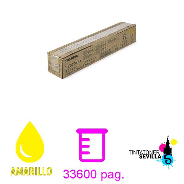 Original Tóner toshiba TFC200 Amarillo 6AJ00000131