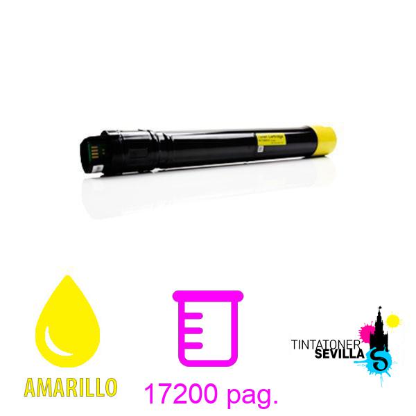 Imagen del producto Tóner Compatible Xerox Phaser 7800 Amarillo 106R01568